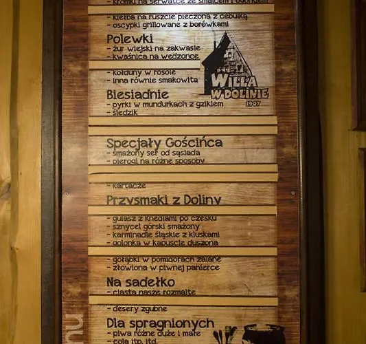 Vendégház Willa W Dolinie